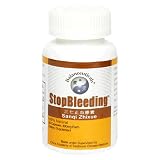 Balanceuticals Stop Bleeding Dietary Supplement Capsules, 400 mg, 60-Count Bottles (Pack of 2)