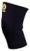 Body Glove 90202 Breathable Neoprene Open Patella Knee Support, Black, Medium