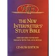 New Interpreter's® Study Bible on CDROM: New Revised Standard Version with Apocrypha; includes 5 vol. Interpreter's Dictionary of the Bible