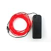 Sainstyle Neonr�hre Effekt 2.7M EL-Kabel Party Haus-und Autobeleuchtung Rot