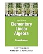 Elementary Linear Algebra