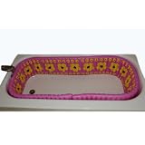 Tub-Time Bumpers Daisy Inflatable Bathtub Liner