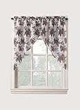 No. 918 Winecountry Kitchen Curtain Swag Valance, 54 by 38 inch, Merlot