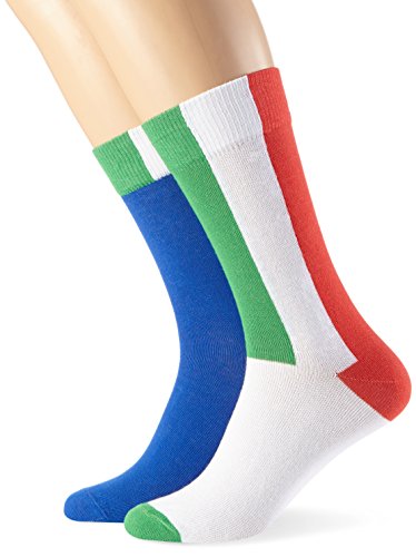MyWay Unisex Socken Fan-Edition Italia, 2er Pack, Mehrfarbig (Italy 911), 43/46