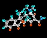 antibiotics for acne: Photographic Prints of Tetracycline antibiotic drug molecule from Science Photo Library