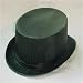 Sporting Goods : Crinoline Silk Top Hat Black