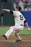 S.F. Giants - Tim Lincecum 2009 by Unknown. PLAQUE MOUNTED. 22.00 inches width by 34.00 inches height. Highest Quality Art Poster Print