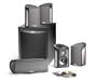 Polk Audio RM10 5.1 Home Theater Speaker System with Subwoofer (Set of Six, Pewter)