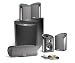Polk Audio RM10 5.1 Home Theater Speaker System with Subwoofer (Set of Six, Pewter)