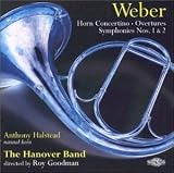 cover of Weber:Horn Concertino-Overtures Symphonies Nos. 1&2