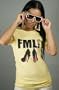 Entree Entree Lifestyle FML broken Heels White Banana cream,T-shirts for Women