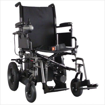 Folding Power Wheelchair Seat Size: 18