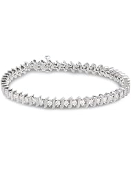 14k Gold S-Link Diamond Tennis Bracelet (2 cttw, H-I Color, I1-I2 Clarity)