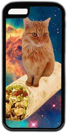 Galaxy Space Hipster Cat Theme Iphone 5C Case