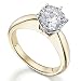 Certified Diamond Solitaire Ring 1 1/2ct