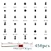 ZERO HOME 450pcs Laptop Notebook Computer Screw Replacement Kit Set with Screwdriver for IBM HP Dell Lenovo Samsung Sony Toshiba Gateway Acer Asus
