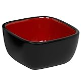CorningWare Ryku Red and Black Stoneware Ramekin, Set of 8