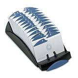 Rolodex VIP Open Card File with 500 2 1/4 x 4 Inch Cards and 24 A-Z Guides (66998)