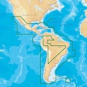 MAP, CENTRAL & SOUTH AMERICA