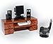 LEGO Furniture: Computer Desk (Brown) - Desk, Monitor, Speakers, Chair, Keyboard & Mouse