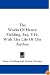The Works Of Henry Fielding, Esq. V11: With The Life Of The Author