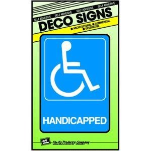 5×7 Handicapped Sign