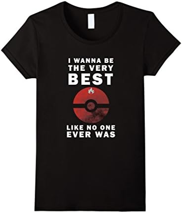 Women's Funny Poke Go  T shirt - Hight Qality and Origynal Small Black