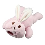 Malloom 500ml Baby Feeding Milk Bottle Plush Pouch Cartoon Animal Covers Keep Warm Holders (Rabbit)