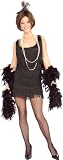 Chicago Flapper tm Black Dress with Headpiece Adult Large 14-16
