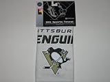 PITTSBURGH PENGUINS Logo 15 x 25 GOLF / SPORTS TOWEL with Grommet