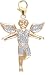 14k Gold Diamond Angel Charm (1/10 cttw)