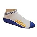 3 Pack: Mens Adidas CoolMax pure cotton athletic no show socks - Small
