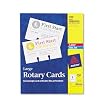 Avery Rotary Cards, Laser and Ink Jet Printers, 3 x 5 Inches, 150 Cards per Box (05386)