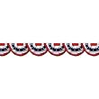 Plastic Printed Patriotic Border Roll