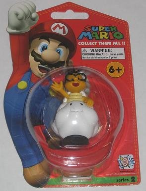 Super Mario Brothers Master Replicas 3 Inch PVC Figure Series 2 Lakitu