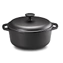 Anolon Chef Clad 5-Quart Cast Iron Dutch Oven with Natural Oil Finish