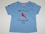 ST. LOUIS CARDINALS Infant (100% cotton) "My First Tee" Blue T-SHIRT