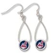 Cleveland Indians French Loop Earrings w/Jewelry Card