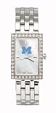 Michigan Wolverines Starlette Stainless Steel Watch