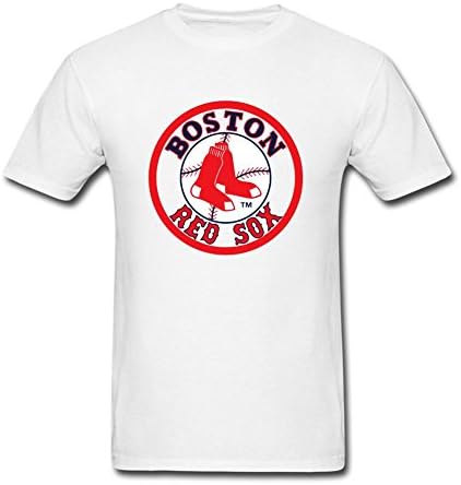 YJKJ Boston Red Sox Man T Shirt White XXXL