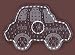 Hama Perlen 8205 - Maxi Stiftplatte Auto