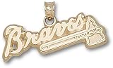 Atlanta "Braves" W/T Hawk 1/2" 10K Charm/Pendant