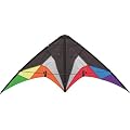 HQ Quickstep 2 Stunt Kite (Black Rainbow)