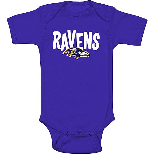 Reebok Baltimore Ravens Newborn Creeper 18 Months