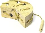 Eigenschaften Legler Fädelkäse rund / FÄDELSPIEL FÄDELKÄSE mit MAUS MOTORIK 8406