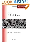 John Milton: A Short Introduction (Blackwell Introductions to Literature)