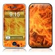 Combustion Design Protector Skin Decal Sticker for Apple 3G iPhone / iPhone 3GS 3G S