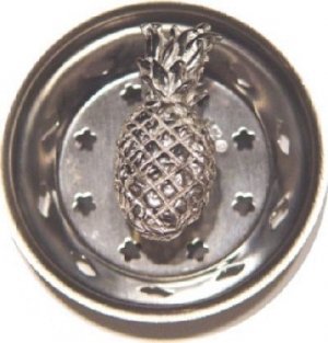 Pewter Pineapple Sink Strainer