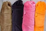 Barefoot Yoga Cotton Velvet Yoga Mat Bags