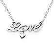 Love Me Heart Drop Necklace